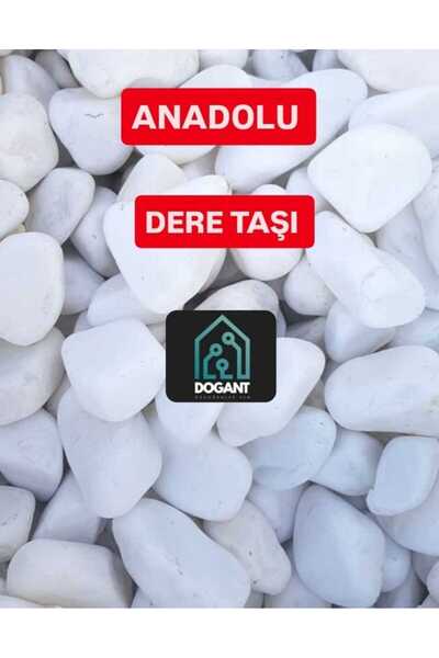 dogant özdoğanlar avm Beyaz Dolomit Taş 2 kg Vazo Dibi Taşı Dekoratif Akvaryu...