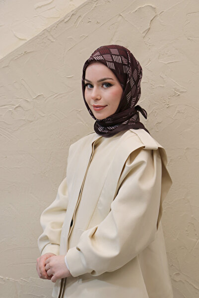 efdal şal eşarp وشاح قطني مستورد بنمط خطوط