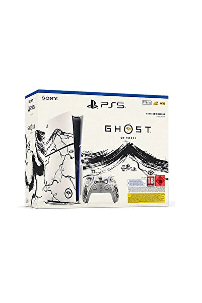 Sony Playstation 5 Slim Oyun Konsolu Ghost of Yotei Bundle Black Edition (İth...