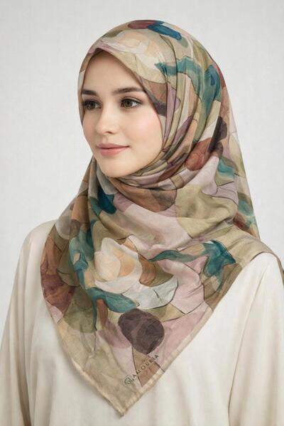 Glamouria Βισκόζη Οργανικό Φουλάρι - 6267-01