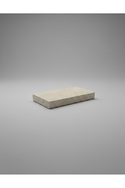 FARALYAHOME قاعدة زيتية من الرخام الطبيعي الترافرتيني بسمك 20x10 سم، قاعدة لو...