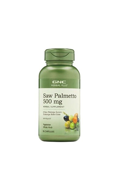 G.N.C Gnc Herbal Plus Saw Palmetto 500 Mg 90 Capsules