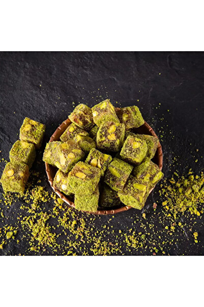 Pirsefa حلوى لوكوم مزدوجة التحميص بالفستق الحلبي 900 جرام علبة