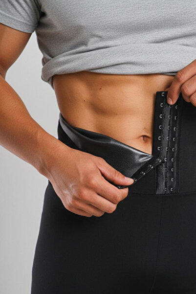 FİT WOMEN Effective Abdominal and Belly Area Agrafla Sports Thermal Tights 4409