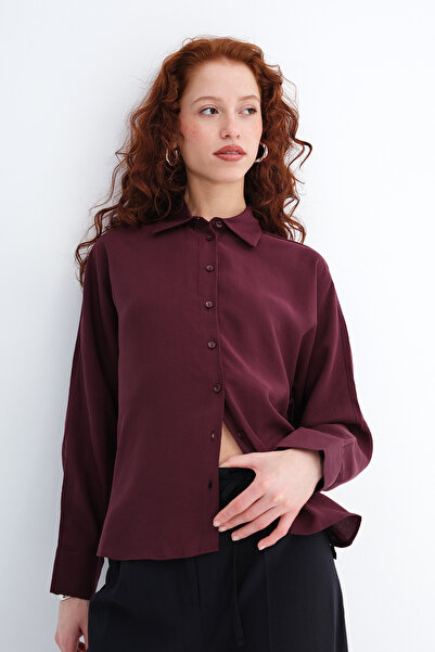 Addax Long Sleeve Modal Shirt G8407