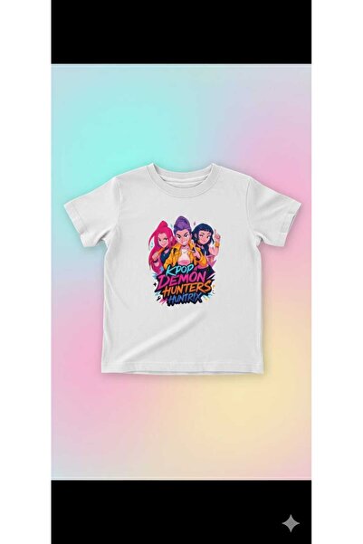 GC GÖKHAN CLUB Μπλουζάκι Anime Huntrix Oversize Unisex για παιδιά