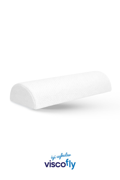 Viscofly Horlama Azaltmaya Yardımcı Yarım Silindir Visco Yastık 40x18x10 cm |...