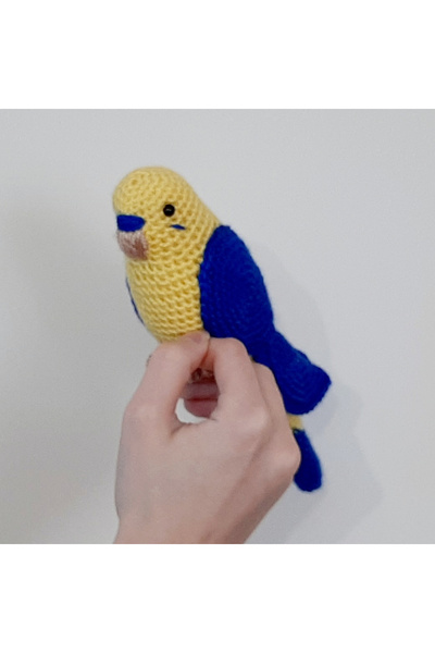 nildamigurumi Amigurumi Knitted Toy Budgie I'M from Fenerbahçe