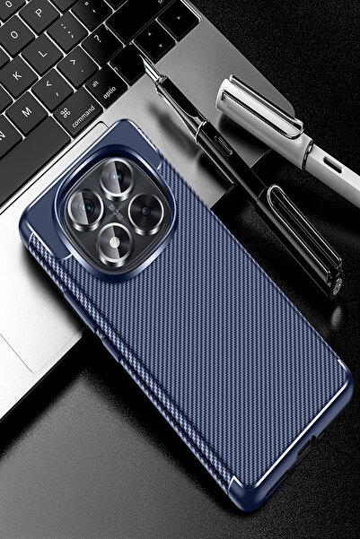Nezih Case Redmi Note 15 Pro 5g Compatible Camera Protected (Carbon Design) P...