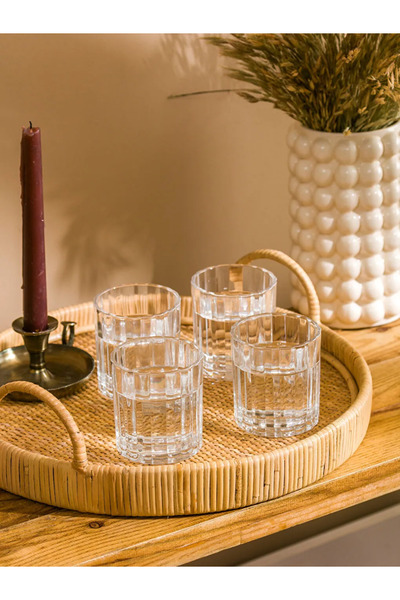 LC Waikiki Lcw Home Colorless Glass Water Cup Set of 4 310 ml