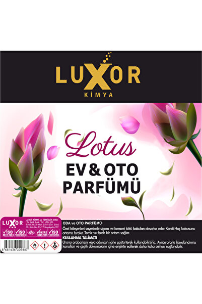 Luxor Kimya Oto Parfümü Mango Kavun & Lotus 100 ML | Oto Kokusu | Araç Parfümü | Sprey Oto Kokusu