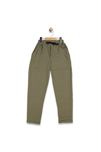 ES KIDS Unisex Diagonal Fabric Jogger Single Bottom