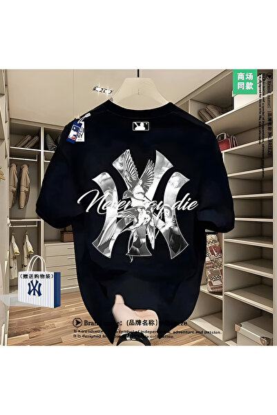 ZEMLİYA Υπερμεγέθη μπλουζάκι με γραφικό σχέδιο – Casual streetwear με άνετη ε...