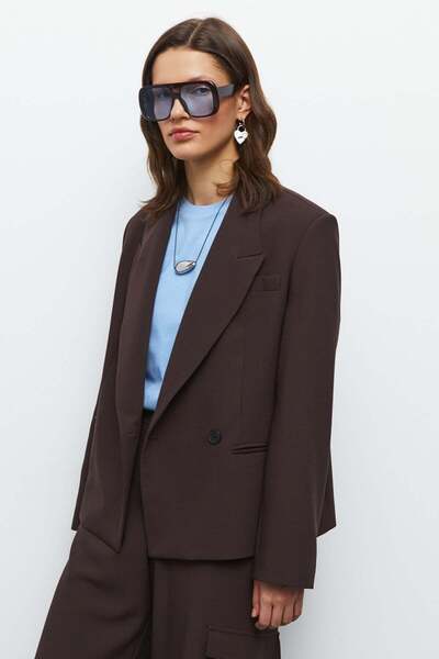 urban focus Kruvaze Oversize Ceket