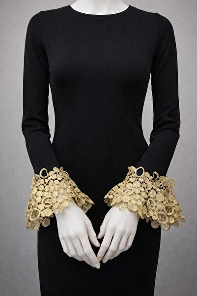 PL Gold Bracelet Accessory Circle Pattern