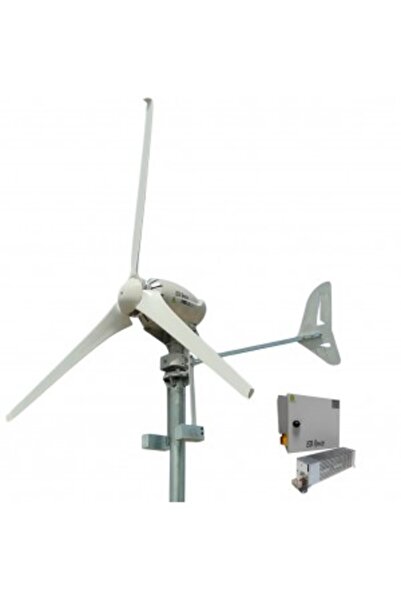 istabreeze Set Heli 2KW 48V Rüzgar Türbini + Wind Pro Şarj Kontrol Cihazı iST...