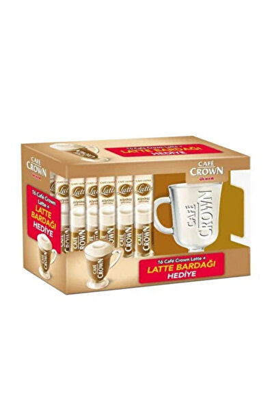 Ülker Latte Coffee 16-Cup Set with Gift