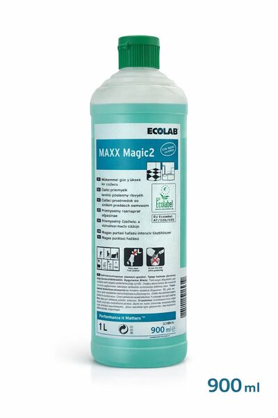 Ecolab Maxx Magic 2 Islatma Gücü Yüksek Temizlik Ürünü 1 LT