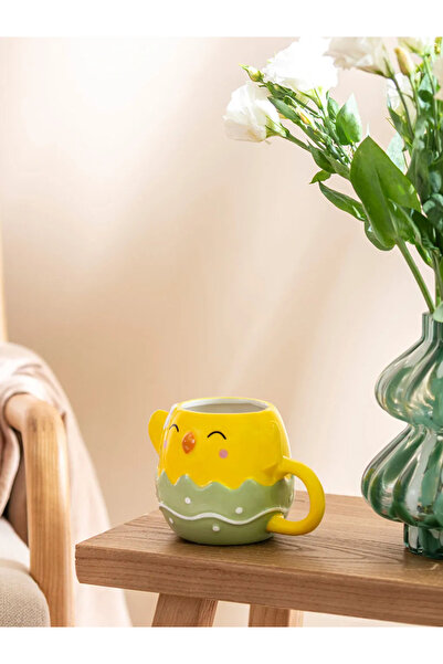 LC Waikiki Lcw Home Mixed Chick Figured Porcelain Mug 320 ml