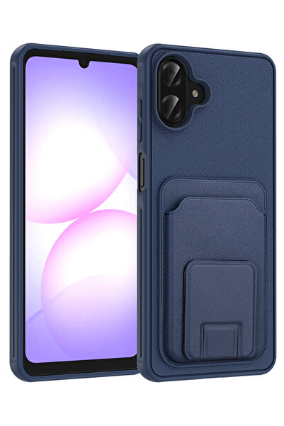 Nezih Case Samsung Galaxy A07 Compatible Leather-Look Stylish Soft Case with ...