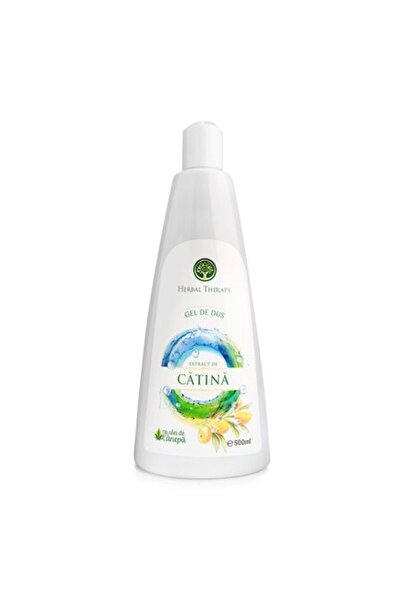 Herbal Therapy Gel de duș cu extract de cătină și ulei de cânepă, 500 ml,