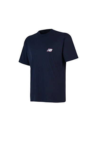 New Balance Mnt1647 Navy Blue Men's T-Shirt