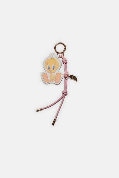 Stradivarius Tweety charm keyring