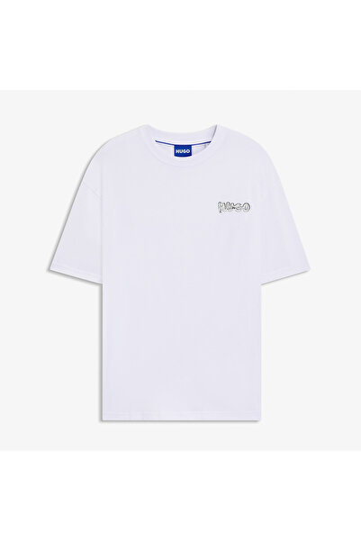 Hugo Boss Hugo Nyrotee Erkek Beyaz T-Shirt