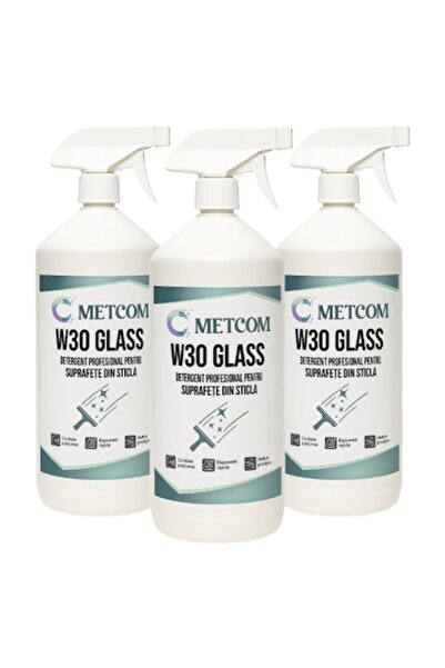 OEM Pack of 3 Metcom W30 Glass Cleaning