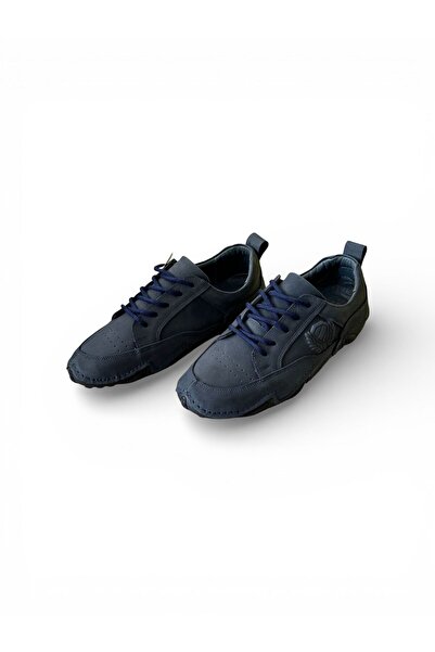 PATRON SHOES أحذية رياضية كاجوال للرجال من الجلد الطبيعي