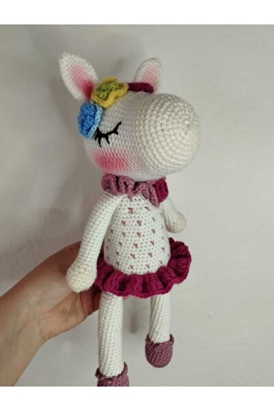 Amigurumi Sevimli Unicorn El Yapımı Örgü Oyuncak