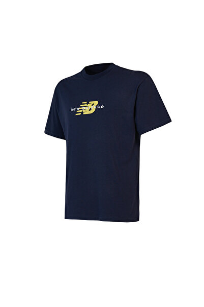 New Balance MNT1645 Lacivert Erkek Tişört