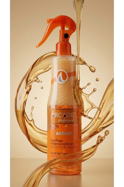 Arcade Çift Fazlı Argan Turuncu Fön Suyu 400 ml
