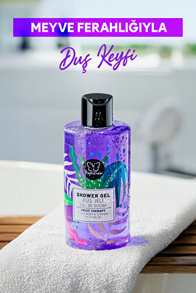 Papilion Fruit Therapy Duş Jeli 400 ml Derinlemesine Temizlik & Nem Koruma Me...