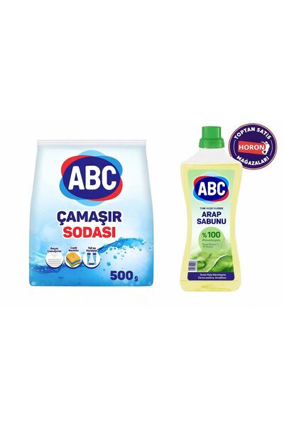 ABC SODA MATİK 500 GR X 1 ADET + ARAP SABUNU 900 ML X 1 ADET