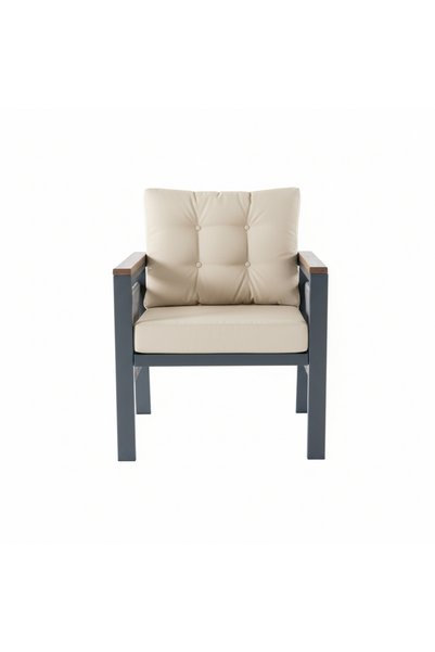 Tu Tienda ALÜMİNYUM ALAÇATI 3+1+1+MASA(70*120)+2PUF BAHÇE BALKON MUTFAK TAKIMI