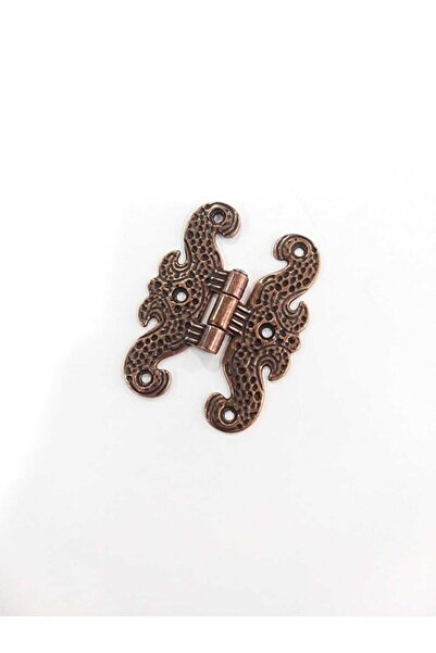 BAŞKAN YAPI HIRDAVAT Dekoratif Eskitme Kelebek Menteşe Antik Bakır