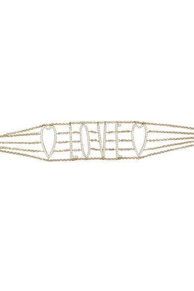 neslyaccessories Love line stone bracelet