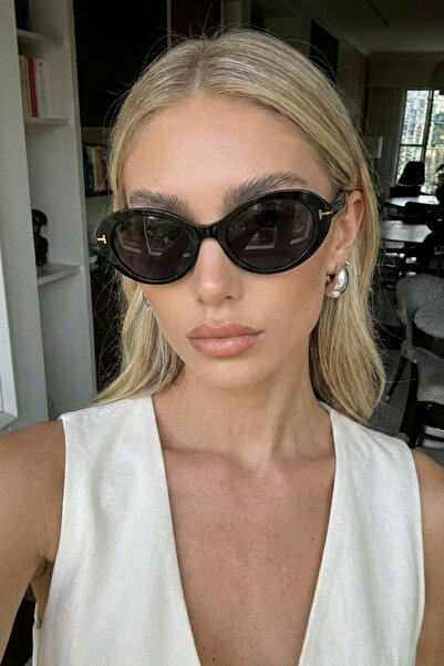 MACERATİ Sementa Black Uv400 Protected Ultra Light Women's Sunglasses