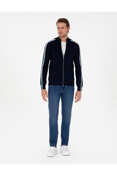 Pierre Cardin Mavi Slim Fit Jean Pantolon