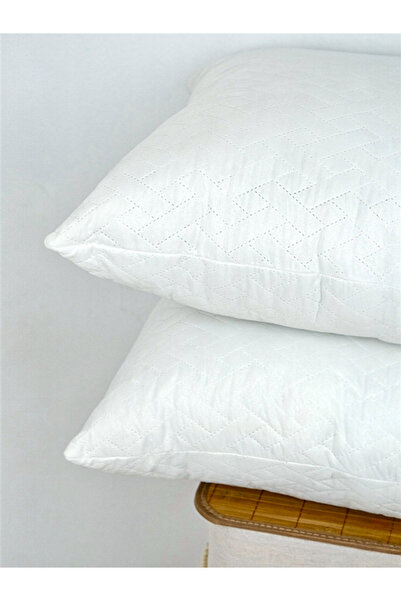 KADINCA 1000 GR Lazer Kapitoneli Silikon Elyaf Dolgulu Yastık Antialerjik Ter...