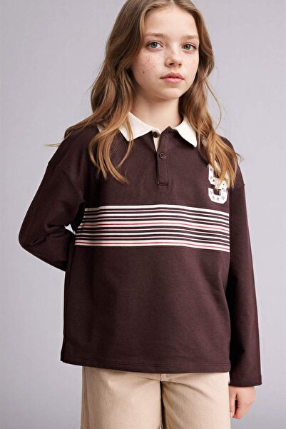 DeFacto Long Sleeve Polo T-Shirt (26 Sp)