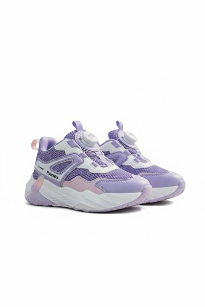 Promax 2099 Pantofi sport ortopedici mov confortabili pentru fete