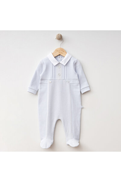 Mymio Premium Collared Men's Overalls Blue