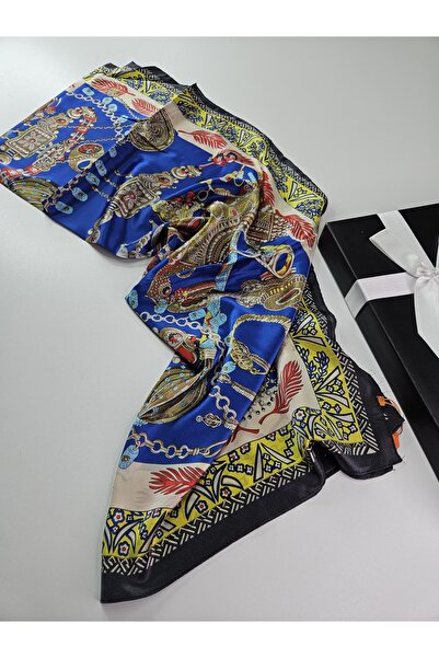 tomrisboutique Luxury Voile Silk Shawl Hijab Foulard Scarf Shawl H Pattern 70...