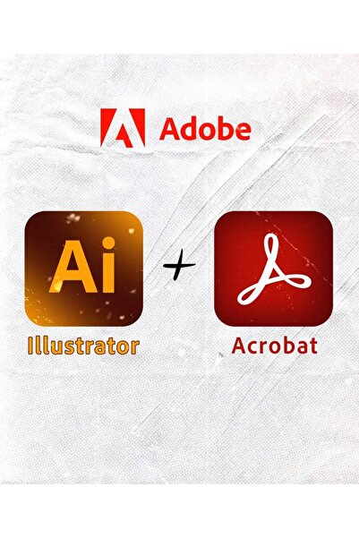 Adobe Acrobat Pro Dc Ömür Boyu ve Illustrator Ömür Boyu