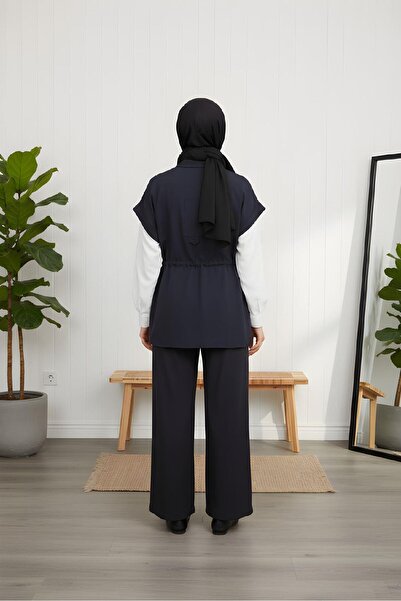 Armine Yelekli Takım-Lacivert