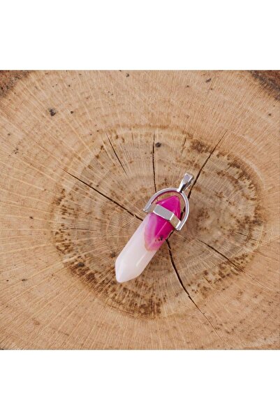 ZERO LAND قلادة STOROZAL Akik Point (143025) - وردي