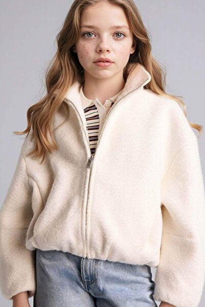 DeFacto Παλτό με ζιβάγκο για κορίτσια G8696A826SP