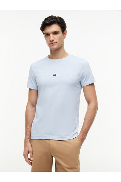 Tommy Hilfiger Blue Tommy Logo Tee